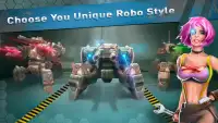 Tank Robots: War Mech Game Screen Shot 1