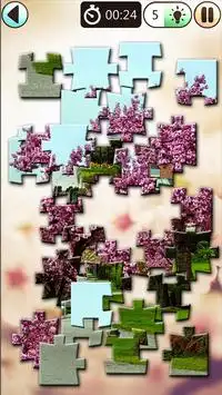 Sakura Jigsaw Puzzles Screen Shot 2