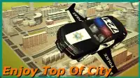 Futuristic Police Flying Car Screen Shot 3