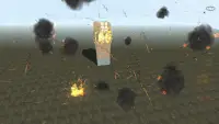 Block destruction simulator: cube rocket explosion Screen Shot 2