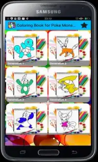 Coloring Book for Pokemon Fans Screen Shot 1