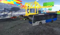 Big Bus Driver Parking 3D Screen Shot 0