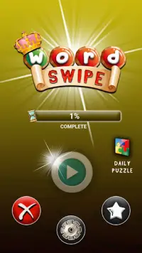 Word Swipe Puzzle - Swipe Word Link Screen Shot 1