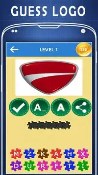 Guess The Car Logo Quiz Screen Shot 3