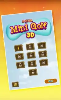 Mini Golf 3D Flick Screen Shot 12