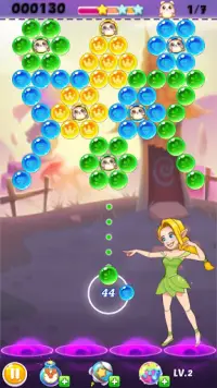 Bubble Fairy pop Match Screen Shot 2