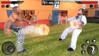 Grand Prison Ring Battle - Karate Fighting Games Screen Shot 2