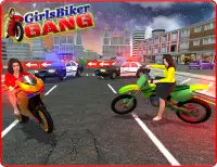 Girls Biker Gang 3D Screen Shot 8