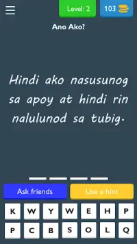💡 Ano Ako? - Tagalog Riddles  Screen Shot 1