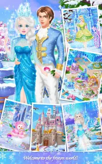 Princess Salon: Frozen Party Screen Shot 1