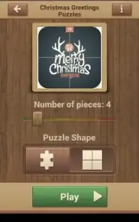 Auguri di Natale Giochi Puzzle Screen Shot 9