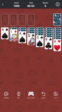 Solitaire cartes classique Screen Shot 0