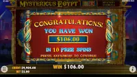 Mysterious Egypt Slot Casino Screen Shot 9