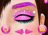 INCREDIBLE PRINCESS EYE ART - Dress up games Screen Shot 1