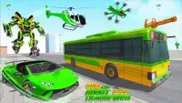Bus Robot Car Transform Game Screen Shot 3
