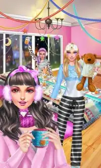 Winter PJ Party: BFF Sleepover Screen Shot 4