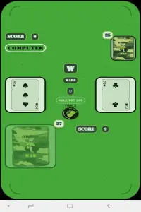 War Card Game (Droid Edition) Screen Shot 0