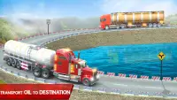 Oil Tank Truck Simulator Games Screen Shot 1