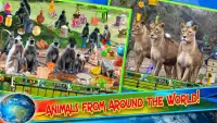 Hidden Objects Animal World - Puzzle Object Games Screen Shot 6