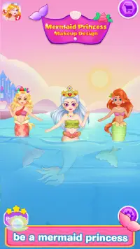 Mermaid Princess Makeup Design Screen Shot 0