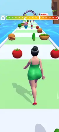 Fat 2 Fit Body Race Challenge 3D Screen Shot 0