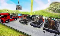 Zoo Animal Train Transport 3D Screen Shot 0