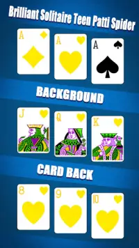 Brilliant Solitaire Teen Patti Spider Screen Shot 2