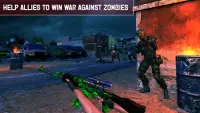 Serangan perang dunia zombie: Serangan senjata mel Screen Shot 0