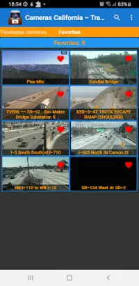 California Cameras - Traffic Screen Shot 4