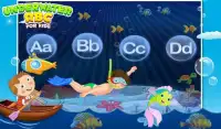 Underwater ABC For Kids Screen Shot 1