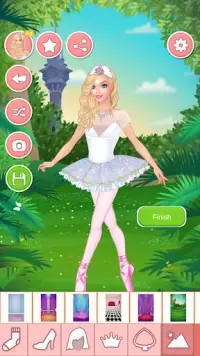 Ballerina Dress Up Games Screen Shot 2