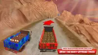 Cargo Truck Offroad Driving Simulator-Hill Station Screen Shot 4