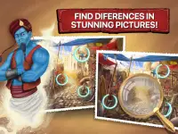 Find The Differences Game 🧐 Magic Lamp Theme Screen Shot 1