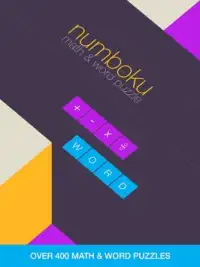 Numboku - Math Puzzles and Word Riddles Screen Shot 9