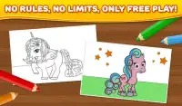 Ponies & Unicorns: Little Girl Screen Shot 13