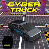 CyberTruck Puzzle Parking Game Neon Drive
