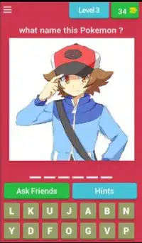 Guess The Pokémon and characters all gen Quiz 2018 Screen Shot 7
