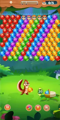 Bubble Shooter - Save Squirrel Screen Shot 3