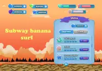 Subway banana surf Screen Shot 2