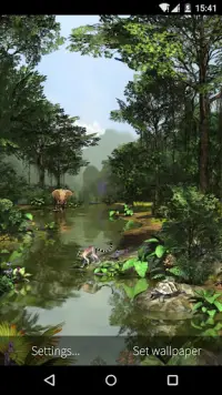 3D Rainforest Live Wallpaper Screen Shot 6