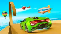 Superhero Mega ramp - Ultimate Car Stunt Races Screen Shot 0