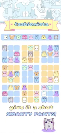 Kawaii Sudoku Cute Puzzle Game Screen Shot 1