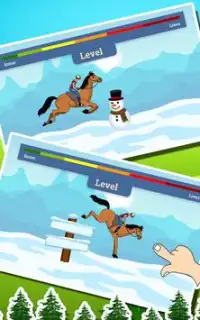 Kuda dan Melompat Permainan Screen Shot 2