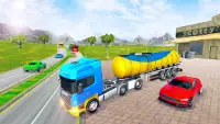 Oil Tanker Truck Driving Games Screen Shot 5