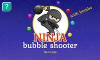 Ninja Bubble Shooter Screen Shot 0