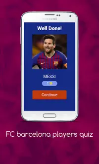 FC Barcelona Players Quiz - Free game (Trivia) Screen Shot 1