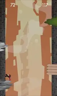 Vertical Ninja Jump FREE Screen Shot 1