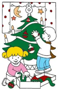 Christmas Coloring book For Kids Screen Shot 2