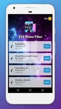 BTS KPop Piano Tiles Screen Shot 0