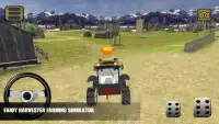 Harvester Farm Tractor Sim Screen Shot 2